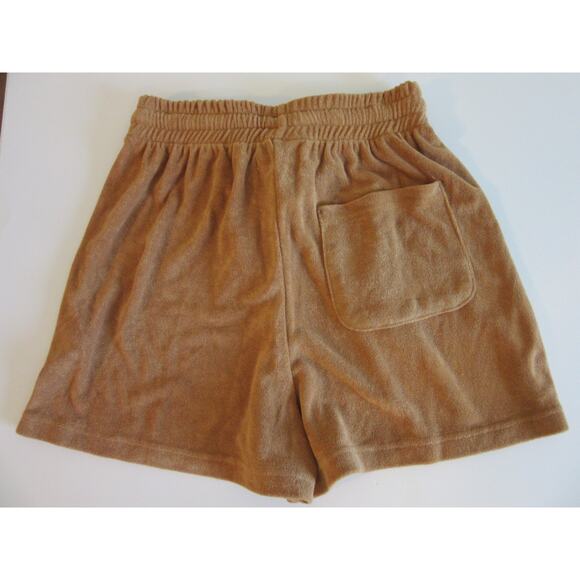 BARE by Charlie Holiday Camel Color Terry Towelling XS Walking Casual Shorts - Picture 2 of 5
